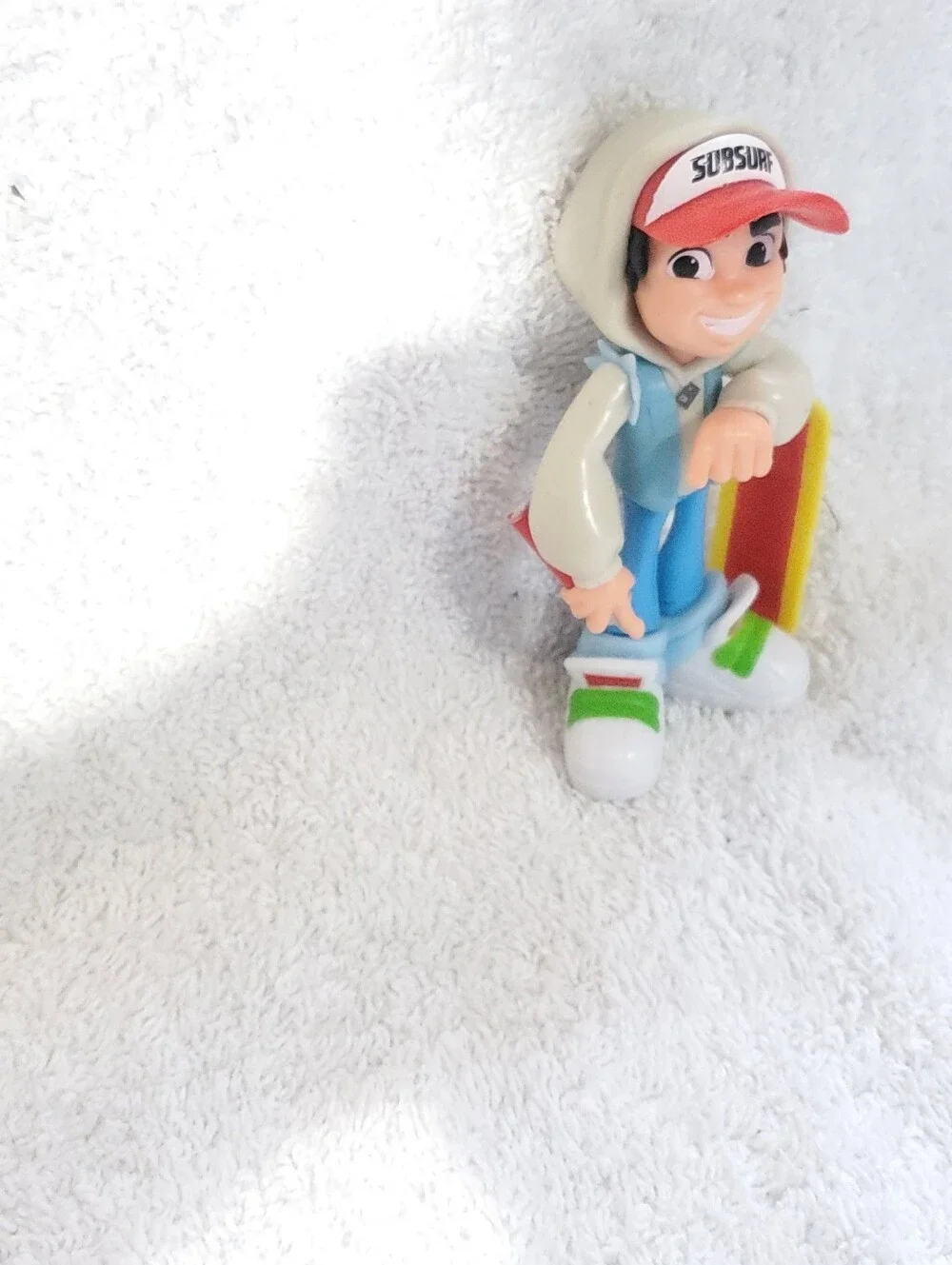 Kids Skateboarder Figure Toy - Multicolor